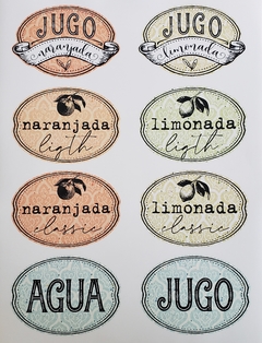 Lamina Autoadhesiva L.1759 Jugo naranja
