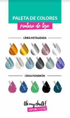 Pintura Metalizada x 120 cc Oh My Chalk - comprar online