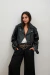 Jacket CAM | CUERO negro en internet