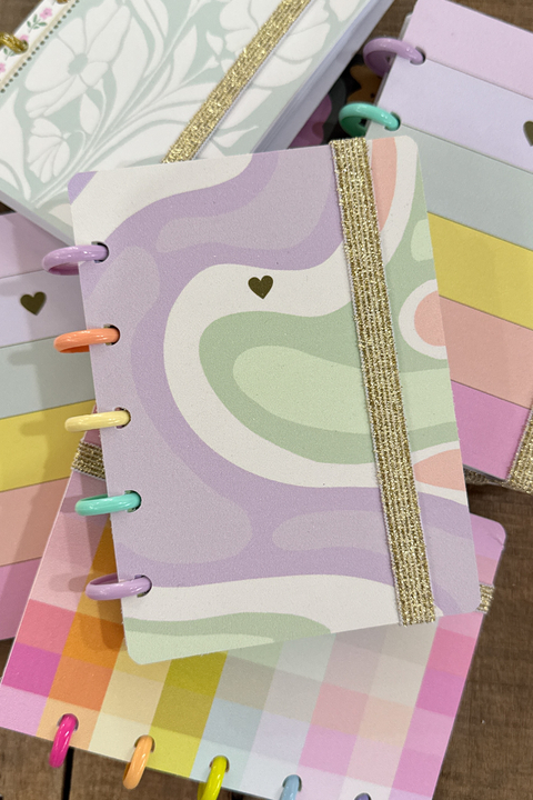 Cuaderno Booki A6 (10x14) con nuevas tapas directamente estampadas - comprar online