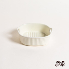 Cream | Fuente Cuadrada De Cerámica 19 Cm (cod 0512095) - SLM Proveedor Universal