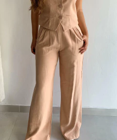 PANTALONA FLORA BEGE - comprar online