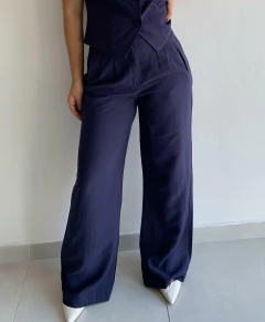 PANTALONA FLORA AZUL - comprar online