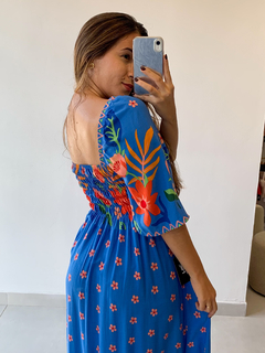 VESTIDO MARIAH AZUL - loja online