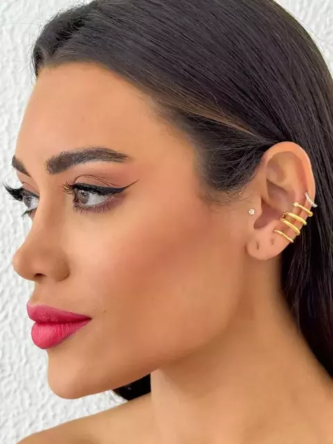 PIERCING FOLHEADO OURO 18K - comprar online
