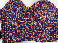 Cropped colorido - Boutique 54