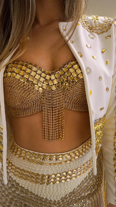 Conjunto juber top franjas na internet
