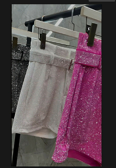 Shorts de strass