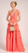 Vestido Regina laranjado