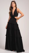 Vestido Regina preto