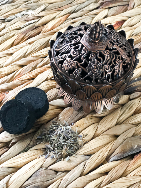 Sahumador Flor de Loto