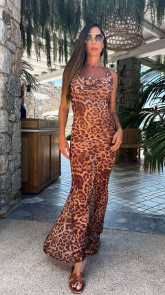Imagem do Conjunto Biquini + Vestido Wild (3 peças)