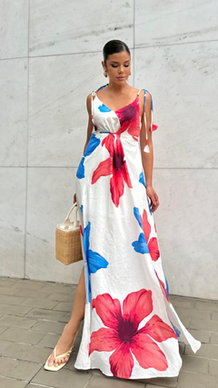 Vestido Linho Malu | Salgunamu - Tati Bernardo Multimarcas 