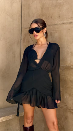Vestido Tranpassado Com Top Mirla Boho - comprar online