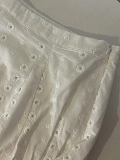 Conjunto Esheley de corset e saia longa longuete em laise italiana | Salgunamu - loja online