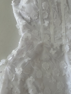 Vestido Branco Renda Belle - loja online