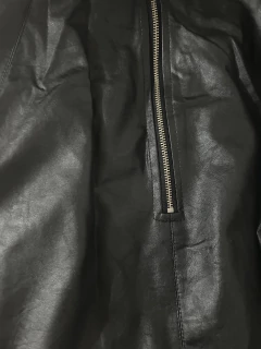 Vestido Couro PU Perla Preto na internet