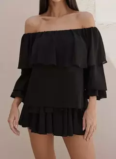 Imagem do Conjunto Blusa e Shorts Saia Dot Thassia