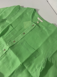 Conjunto Elisa 100% Linho | Salgunamu - Tati Bernardo Multimarcas 