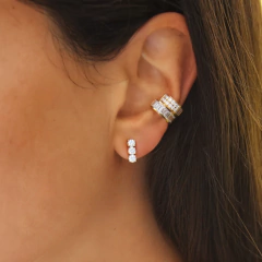 Aros Trilogia Gioia Infinita Plata 925 Dorada en internet