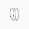 Argollas Huggies Plata 925 20 mm