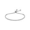 Pulsera Tennis Plata 925 Deslizante 3 mm