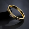 Brazalete Eye Protector Acero Dorado