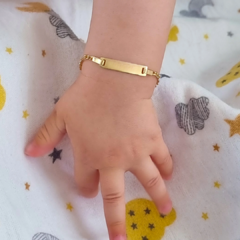 Pulsera para bebes Identidad Oro 18 Kilates - comprar online