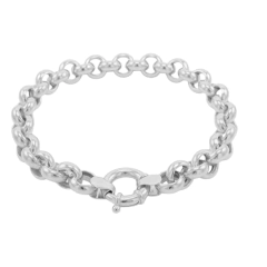 Pulsera Rolo en Plata 925