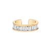 Ear Cuff Baguette Plata 925 Dorada