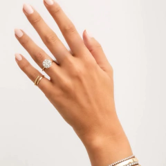 Anillo Abierto en Plata 925 Dorada en internet