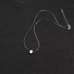 Collar Invisible Plata 925 en internet