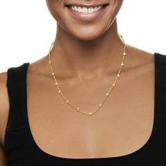Gargantilla Deluxe Plata 925 Dorada - comprar online