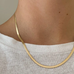 Cadena Euphoria Plata 925 Dorada - Il Gioiello 