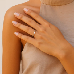 Anillo Abierto Bottega en Plata 925 en internet