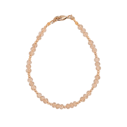 Pulsera Aurora en Plata 925 Rose y Cristales