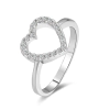 Anillo Corazon Amor Plata 925