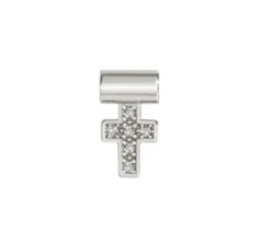 Dije Simbolo Cruz Plata de Ley 925