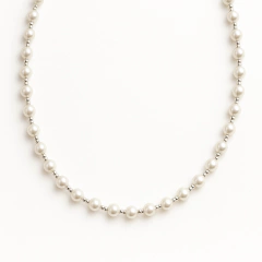 Collar Bora Bora Perlas Naturales Plata 925 - comprar online