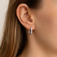 Argolla Diamantada en Plata 925 3 mm en internet