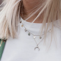 Collar Medallitas en Plata 925 en internet