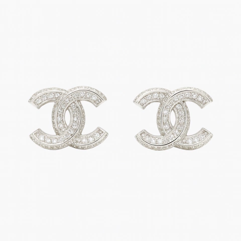 Aros CC Pavé en Plata 925 - comprar online