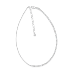 Gargantilla Tenis Cadena en Plata de Ley 925 - Il Gioiello 