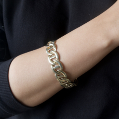 Pulsera Plata Italiana 925 Dorada - comprar online