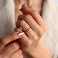 Anillo Infinito Oro Italiano 18 kilates - comprar online