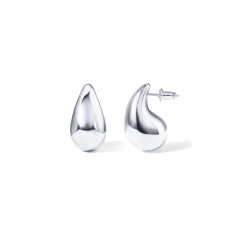 Aros Bottega Plata 925 18 mm