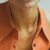 Collar Chiara Acero Dorado