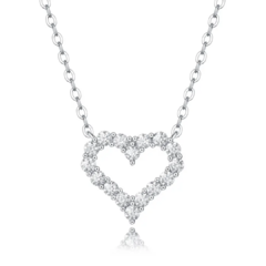 Collar Corazon Plata 925