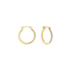 Argollas Eternidad Oro Italiano 18 Kilates 15 mm