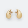 Aros Bottega Acero Dorado 18 mm
